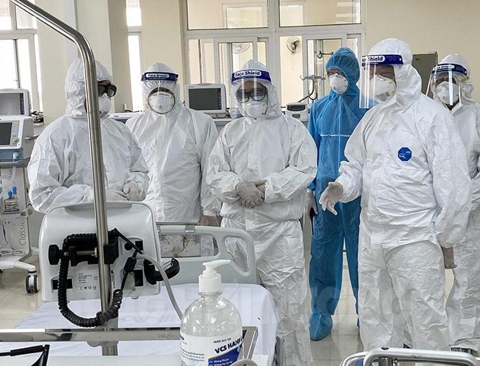 Đến sáng 5/2, Hải Dương ghi nhận thêm 3 ca mắc Covid-19 là F1 tại Công ty POYUN. Ảnh: CDC Hải Dương.