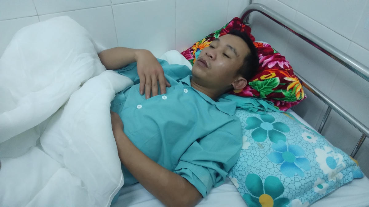 Thuyền viên Đặng Văn Nghị kể lại giây phút sinh tử trên tàu Vietship 01. 