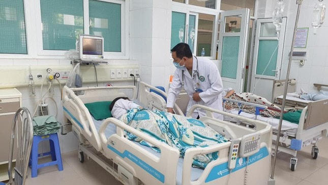 Hiện sức khỏe của các học sinh đã ổn định. Ảnh BQN.