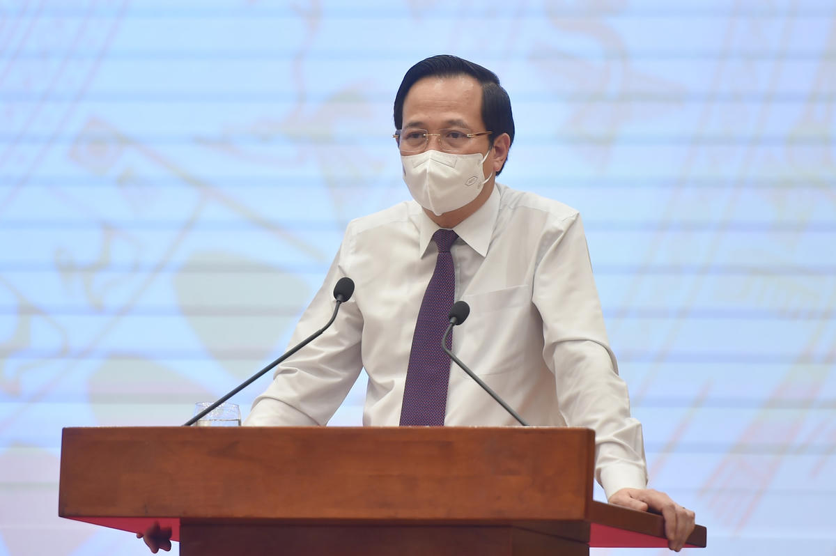 Bộ trưởng Bộ LĐTB&XH Đào Ngọc Dung. Ảnh: VGP.