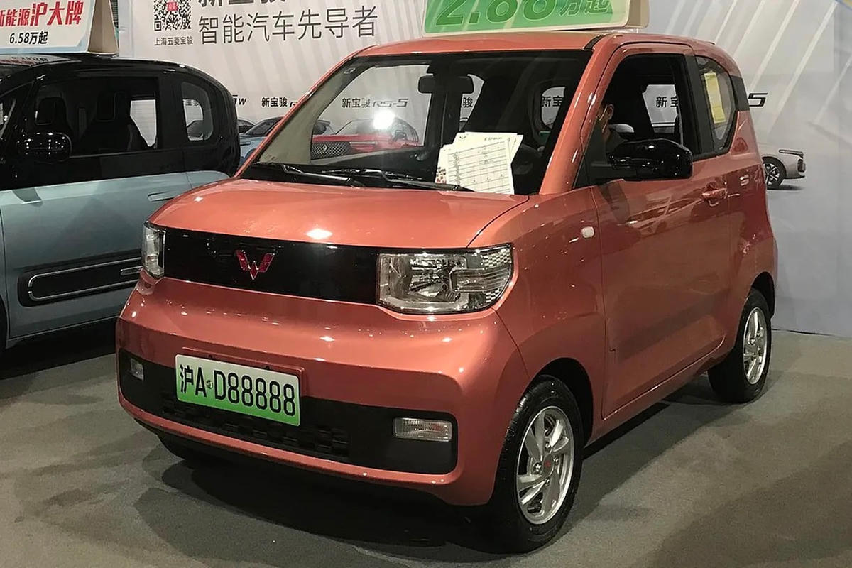 Hong Guang Mini EV là mẫu xe điện bán chạy nhất thế giới trong hai tháng đầu năm 2021.