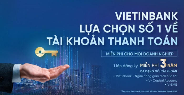 VietinBank miễn 20 loại phí cho doanh nghiệp