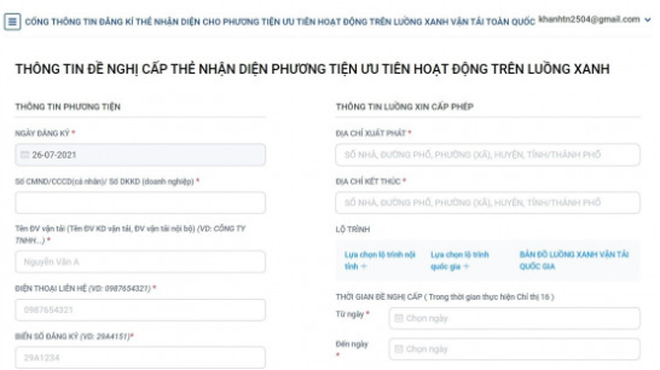 Hệ thống cấp thẻ nhận diện phương tiện trên "luồng xanh" quốc gia bị hacker tấn công.