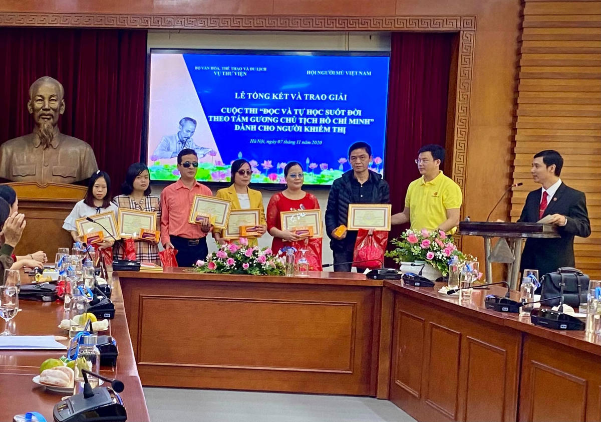Cuộc thi đã giúp những người khiếm thị vượt qua khó khăn, nghịch cảnh để xây dựng cuộc sống tốt đẹp hơn.