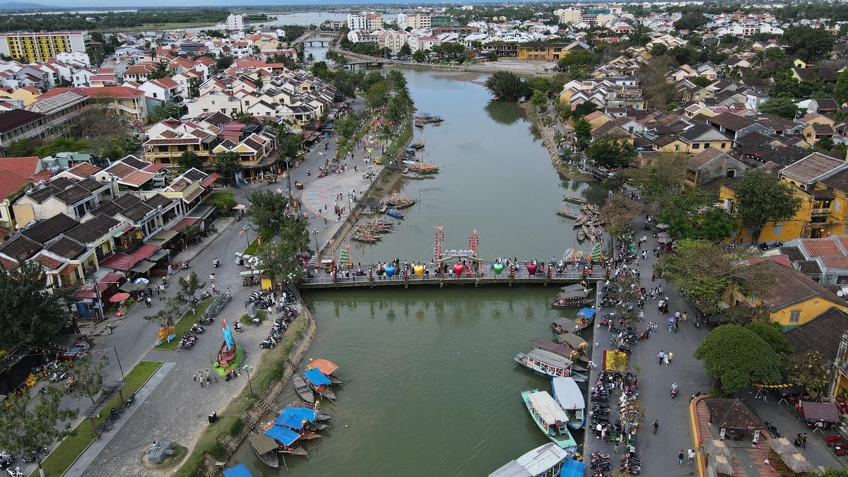 Một góc phố cổ Hội An, tỉnh Quảng Nam.
