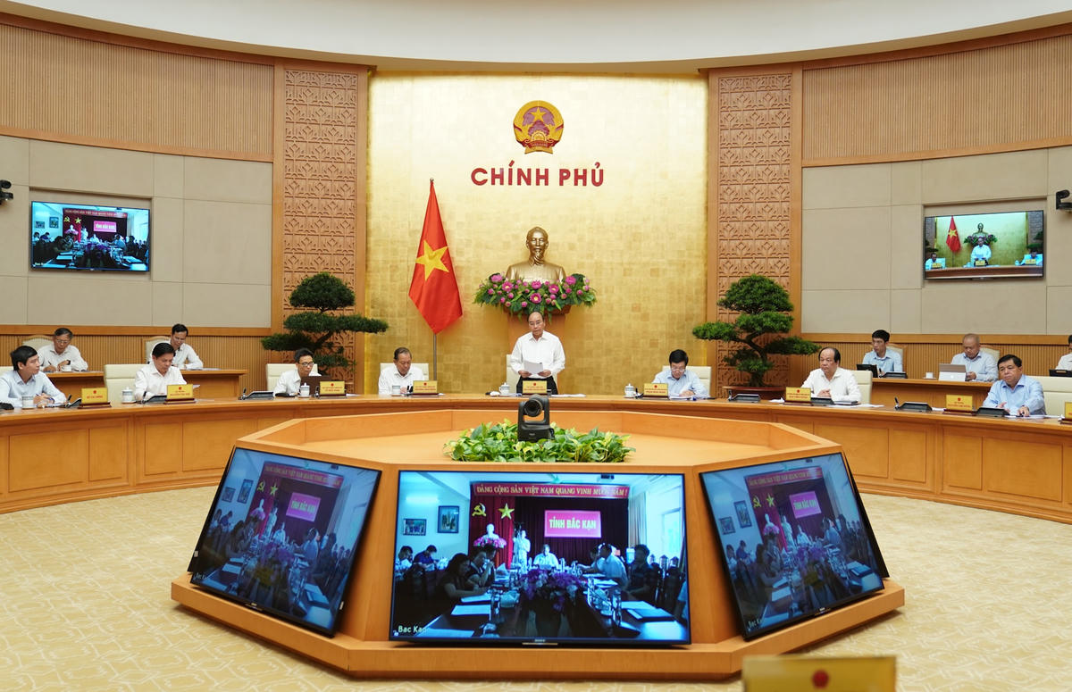 Quang cảnh hội nghị. Ảnh: VGP/Quang Hiếu.