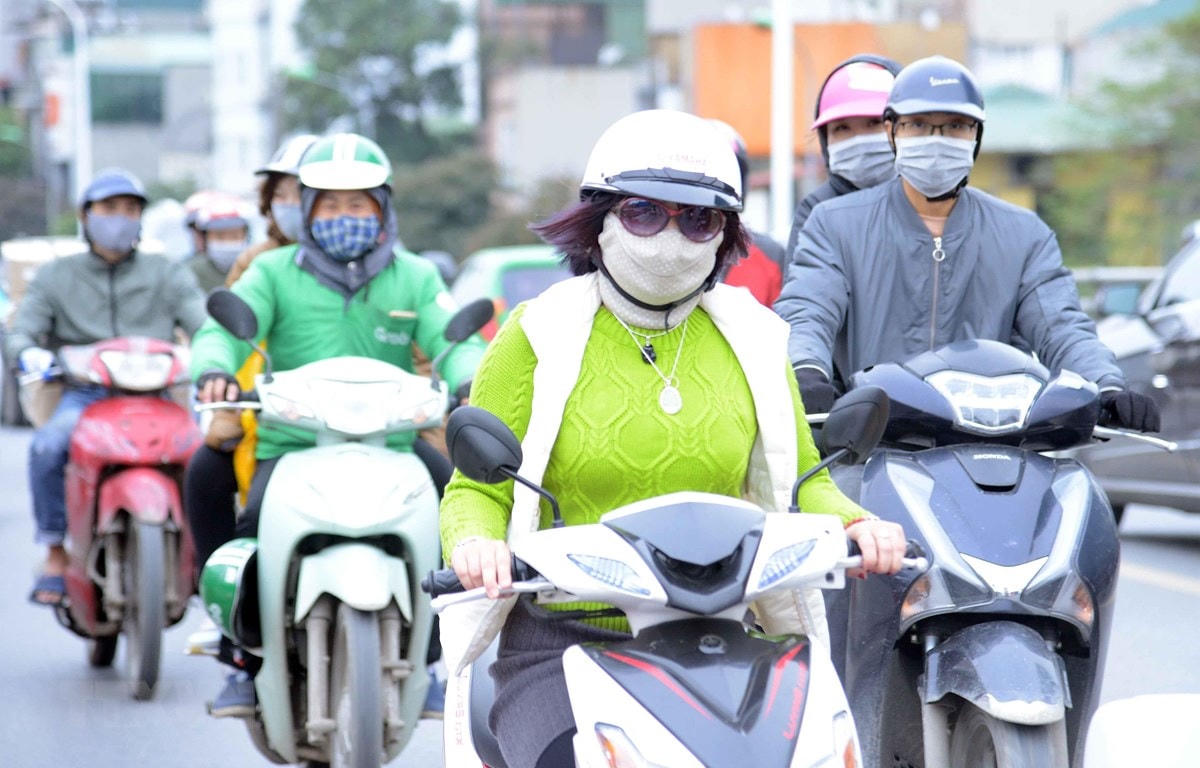 Bắc Bộ đón gió rét, Trung và Nam Bộ có mưa rải rác