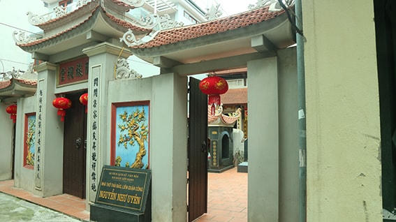 Nhà thờ Quận công Nguyễn Như Uyên.