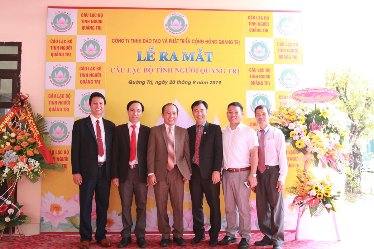 Lễ ra mắt CLB Tình Người Quảng Trị.