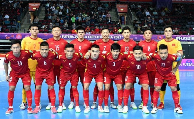 Đội tuyển futsal Việt Nam.