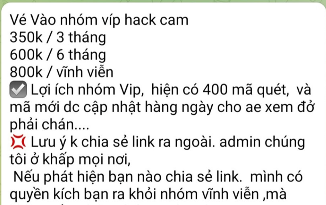 Giá các gói khác nhau sẽ có thời gian truy cập khác nhau.
