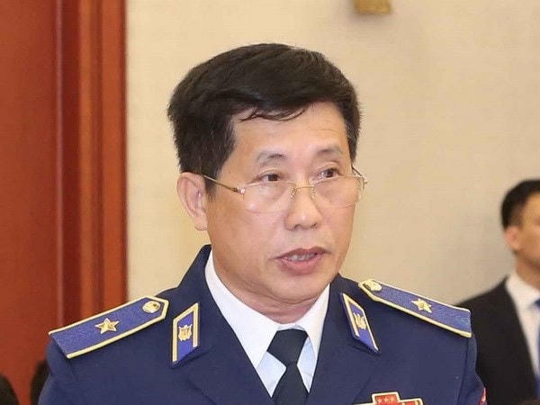 Thiếu tướng Lê Xuân Thanh, Tư lệnh Vùng Cảnh sát biển 3 đã bị khởi tố, bắt giam. (Ảnh: Phương Hoa/TTXVN).