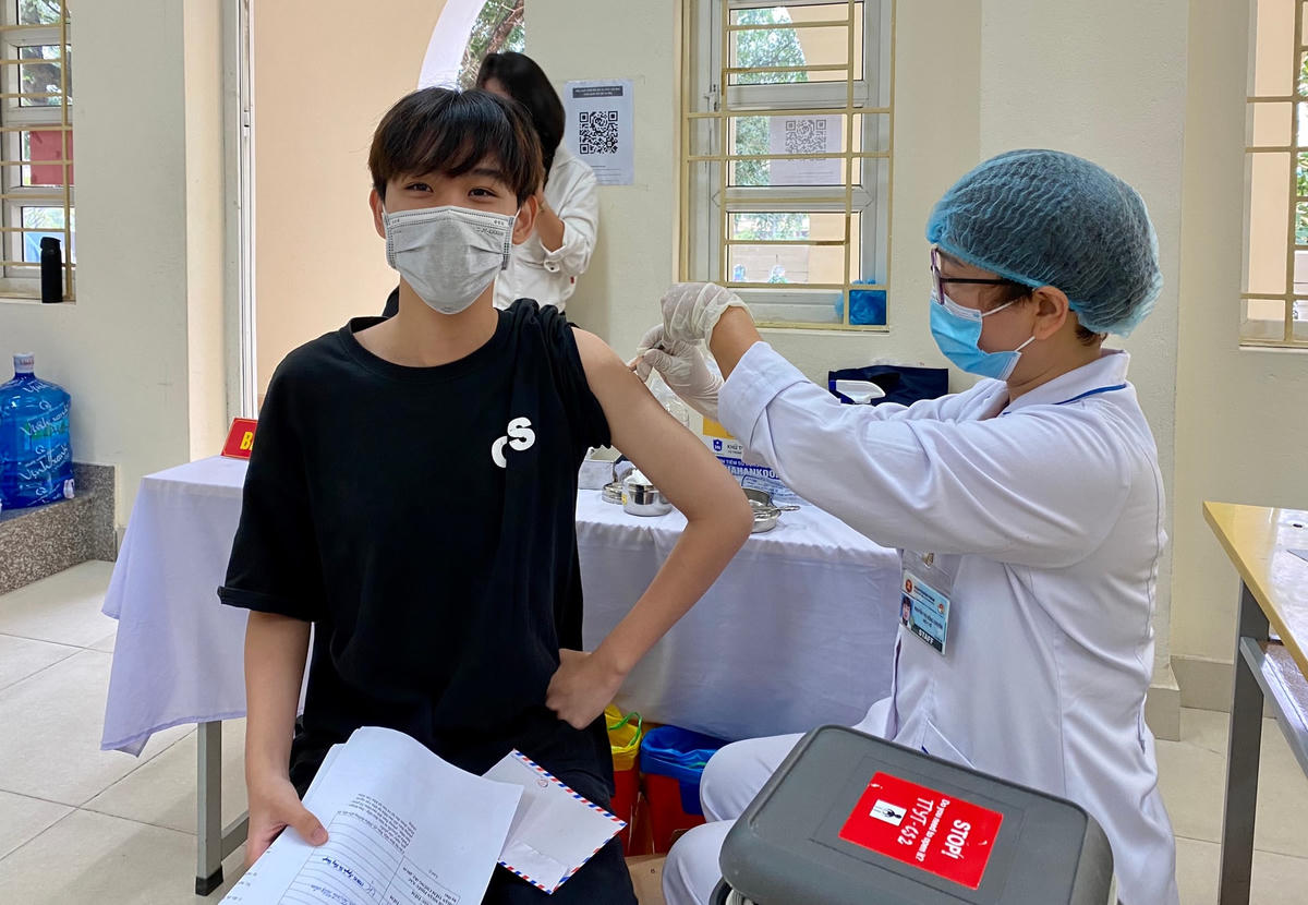 Quảng Ninh rất chú trọng thực hiện tiêm vaccine phòng Covid-19 cho người dân.