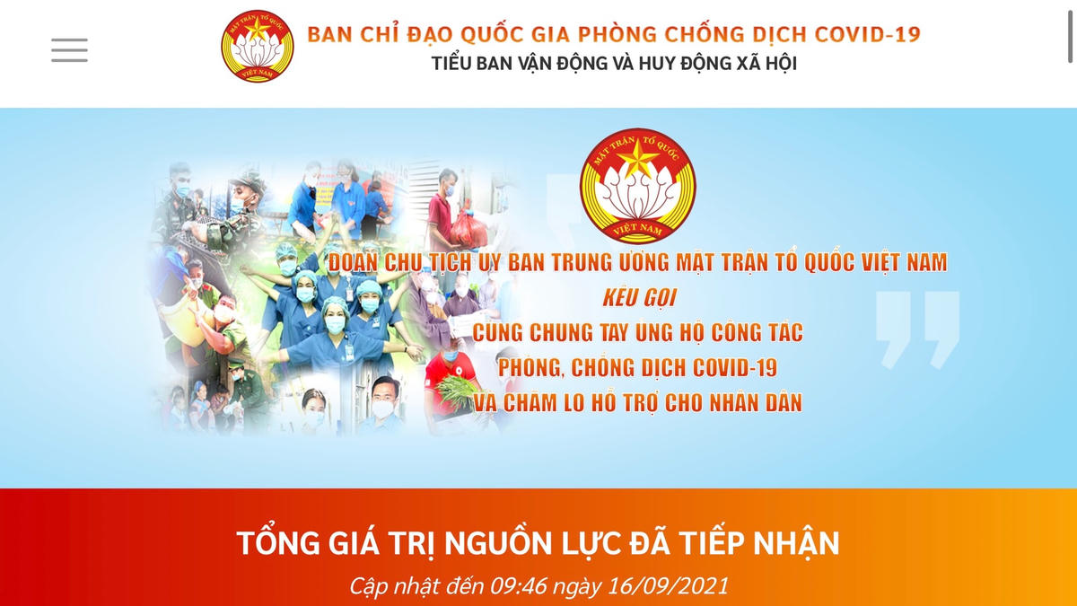 Ra mắt hệ thống đóng góp trực tuyến của Tiểu ban Vận động và huy động xã hội