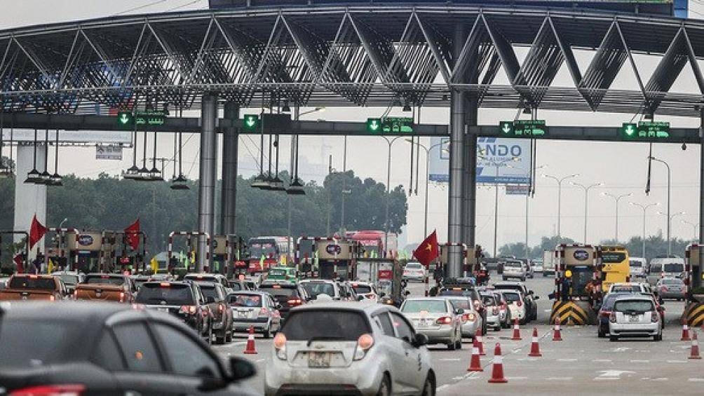 Bộ GTVT yêu cầu xả trạm thu phí nếu xảy ra tình trạng ùn tắc vào dịp Tết. Ảnh minh họa