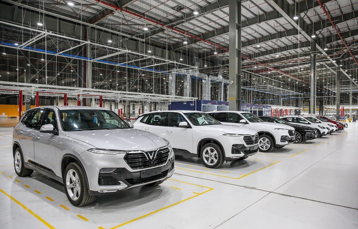 Một bức tranh tổng thể ảm đạm đối với thị trường xe nội địa trong năm 2020. (Ảnh minh Hoạ: PV/Vietnam+).