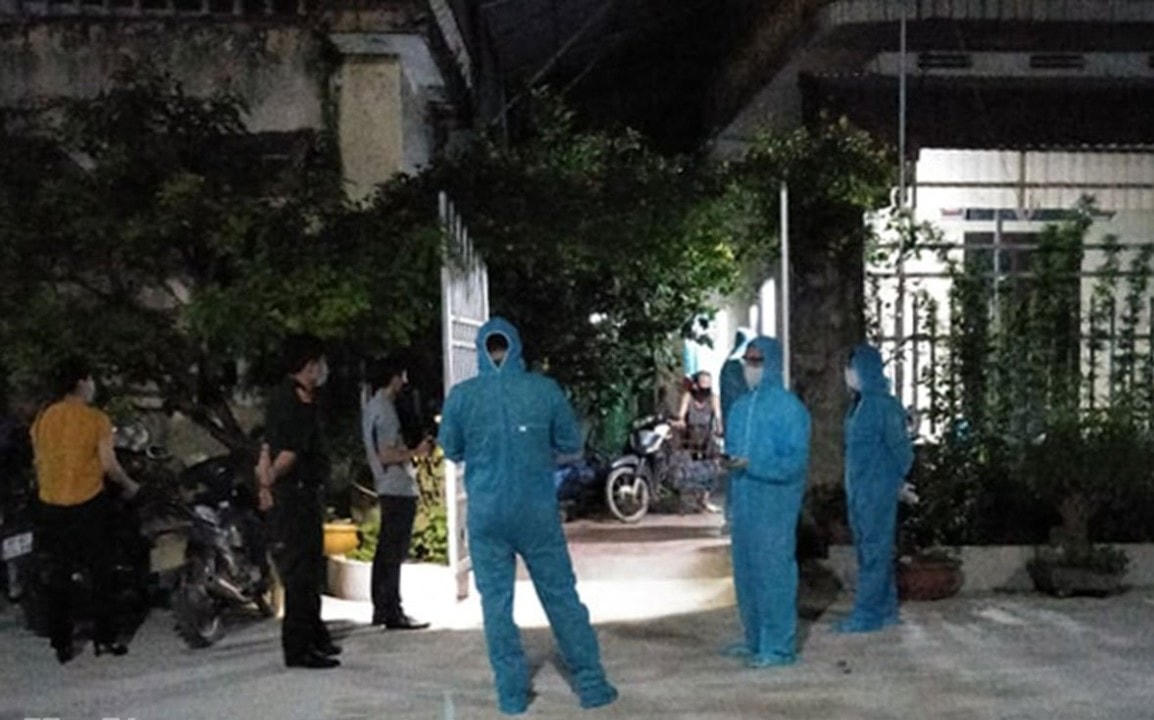 Từ đêm qua, 3/5, thôn Gốm được phong tỏa.