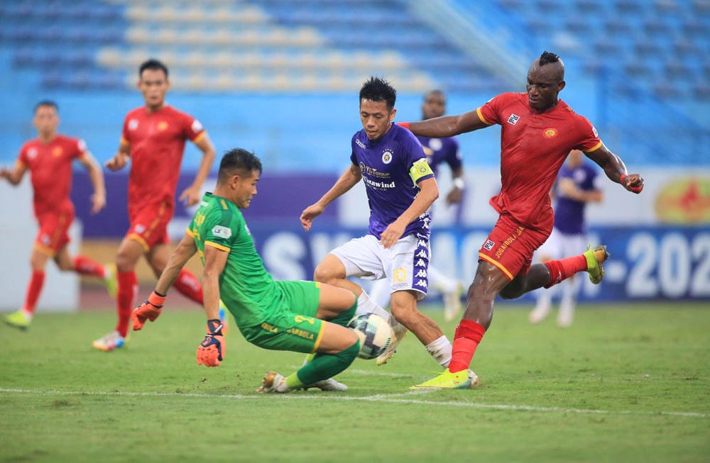 Hà Nội FC tự tin hướng tới chiến thắng trên sân nhà.