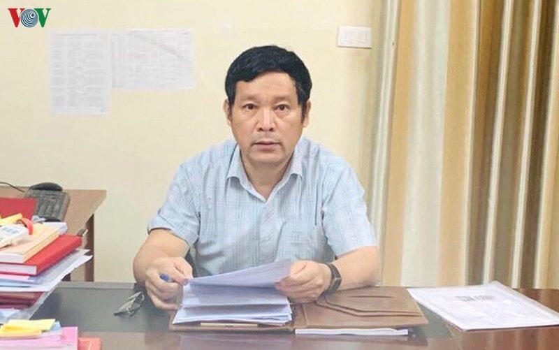 Ông Lê Quốc Khánh - Phó trưởng Ban thường trực Ban Tổ chức Tỉnh ủy Nghệ An.  