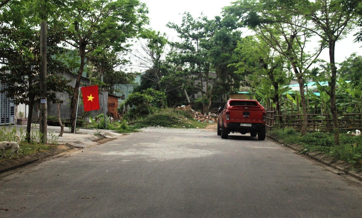 Một trong những con đường cụt ở thành phố Tam Kỳ.