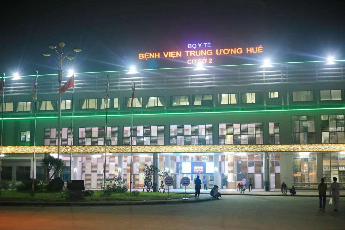 Bệnh viện Trung ương Huế cơ sở 2. Ảnh minh hoạ.
