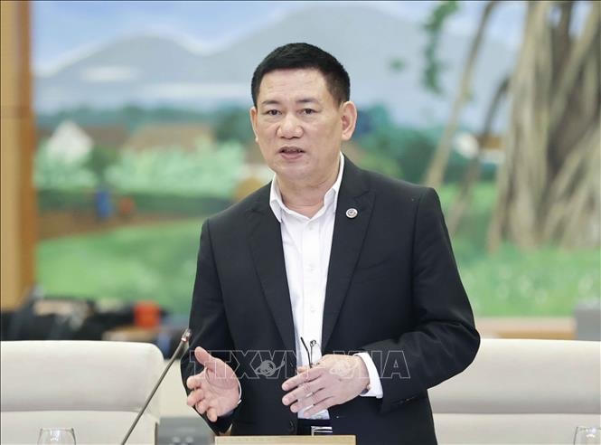 Bộ trưởng Bộ Tài chính Hồ Đức Phớc. Ảnh: Doãn Tấn/TTXVN.