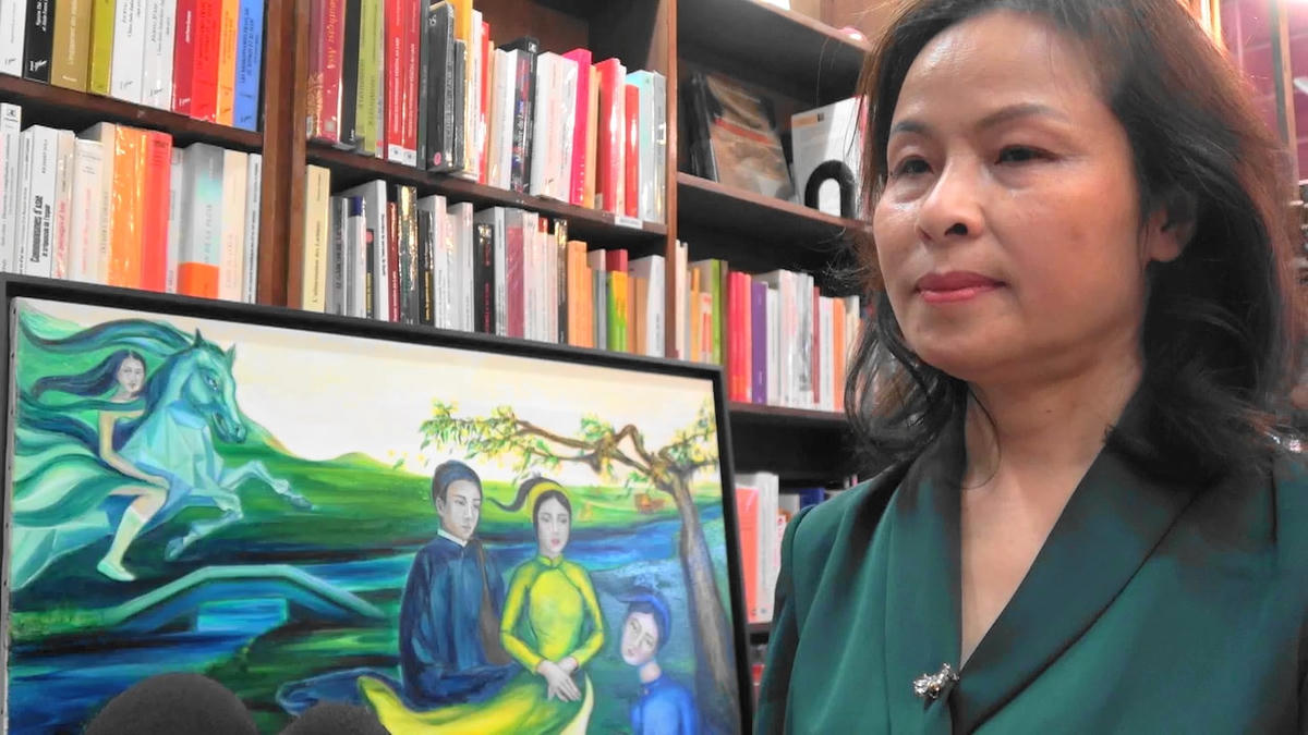 Bà Trần Thị Hoàng Mai.