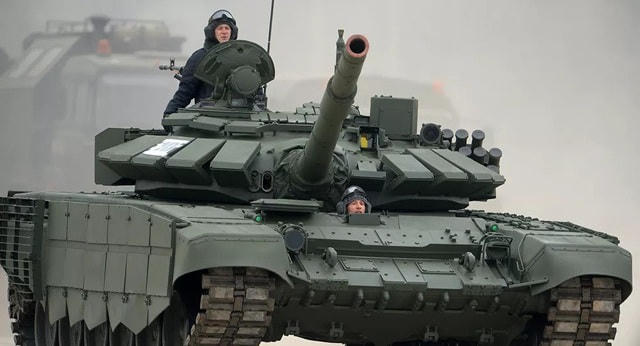 Xe tăng T-72B3 (Ảnh: Sputnik).  