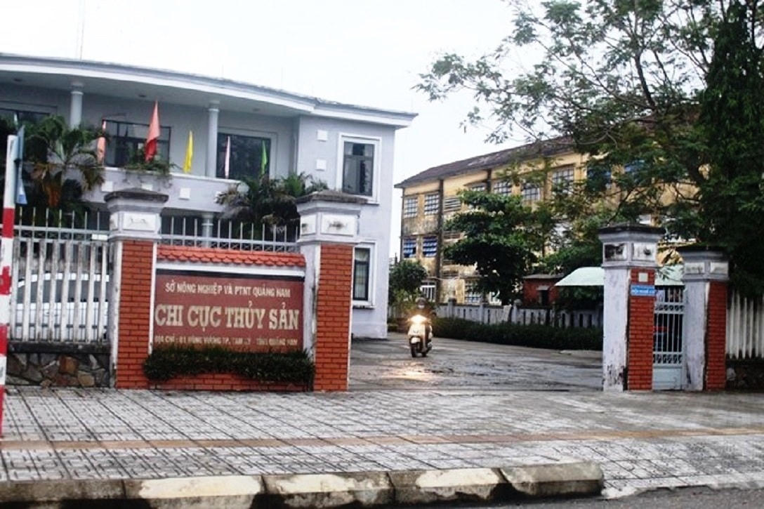 Chi cục Thủy sản tỉnh Quảng Nam nơi bị cáo Phạm Thị Hoàng Tâm làm việc.