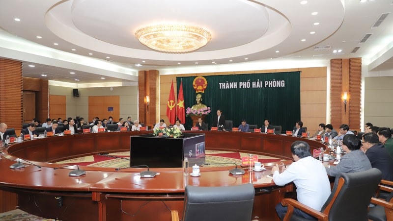 Ban Thường vụ Thành uỷ Hải Phòng làm việc với Trường Chính sách công và Quản lý Fulbright.
