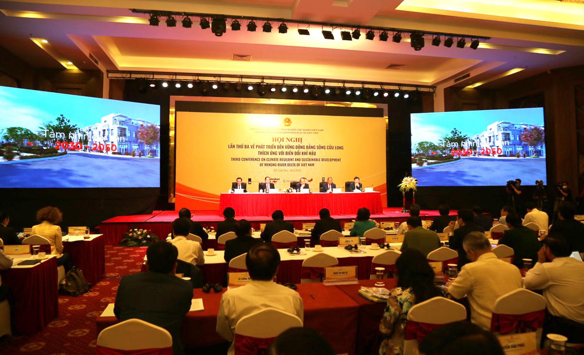 Hội nghị lần thứ 3 về phát triển bền vững ĐBSCL thích ứng với biến đổi khí hậu tại Cần Thơ.