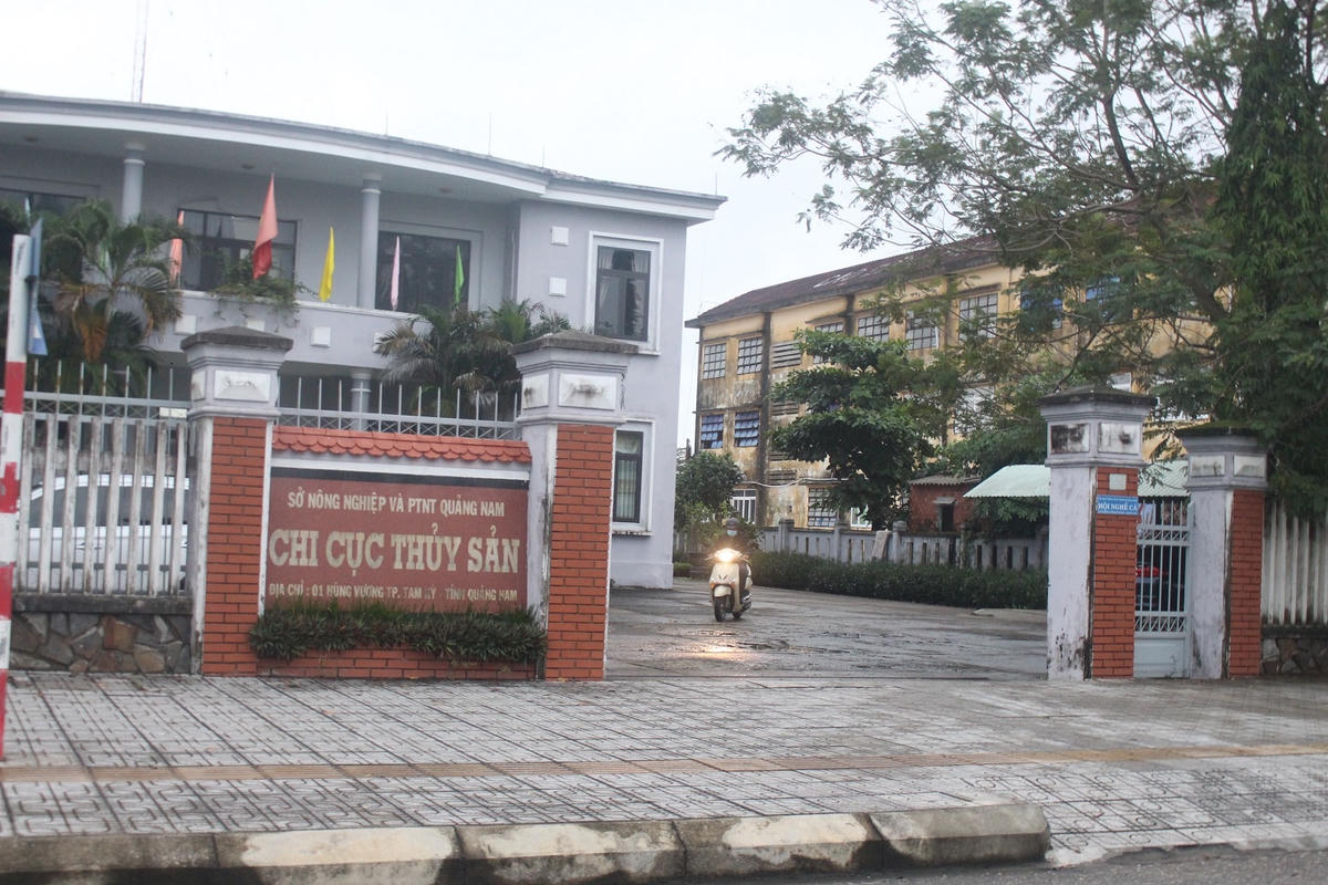 Trụ sở Chi cục Thủy sản Quảng Nam.