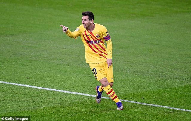 Cú đúp của Messi giúp Barcelona ngược dòng đánh bại Bilbao ở San Mames.