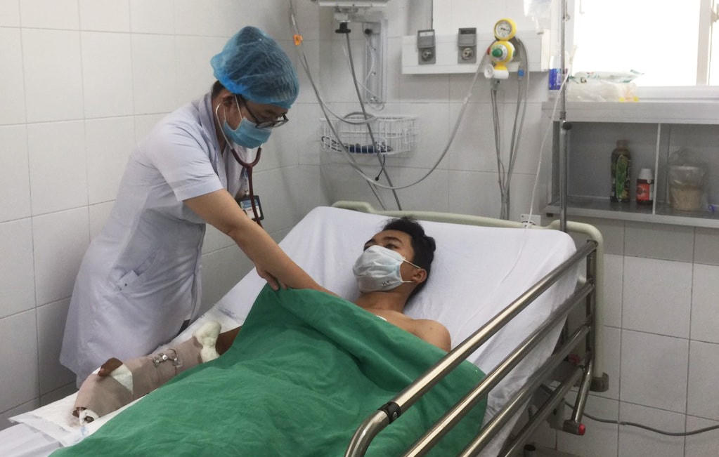 Anh T dần bình phục và được bác sĩ tiếp tục theo dõi sát sao