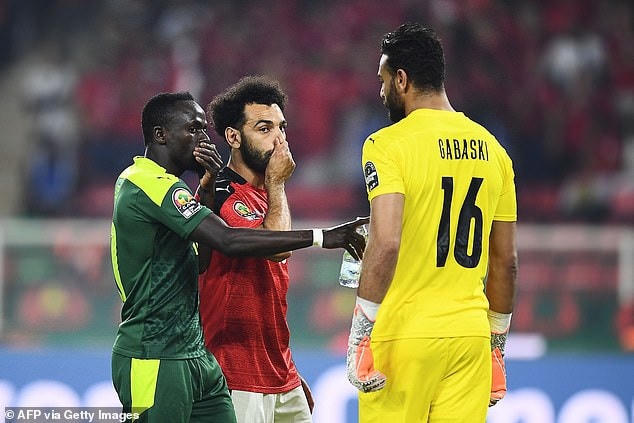 Mohamed Salah không thể hiện được nhiều ở trận đấu này.