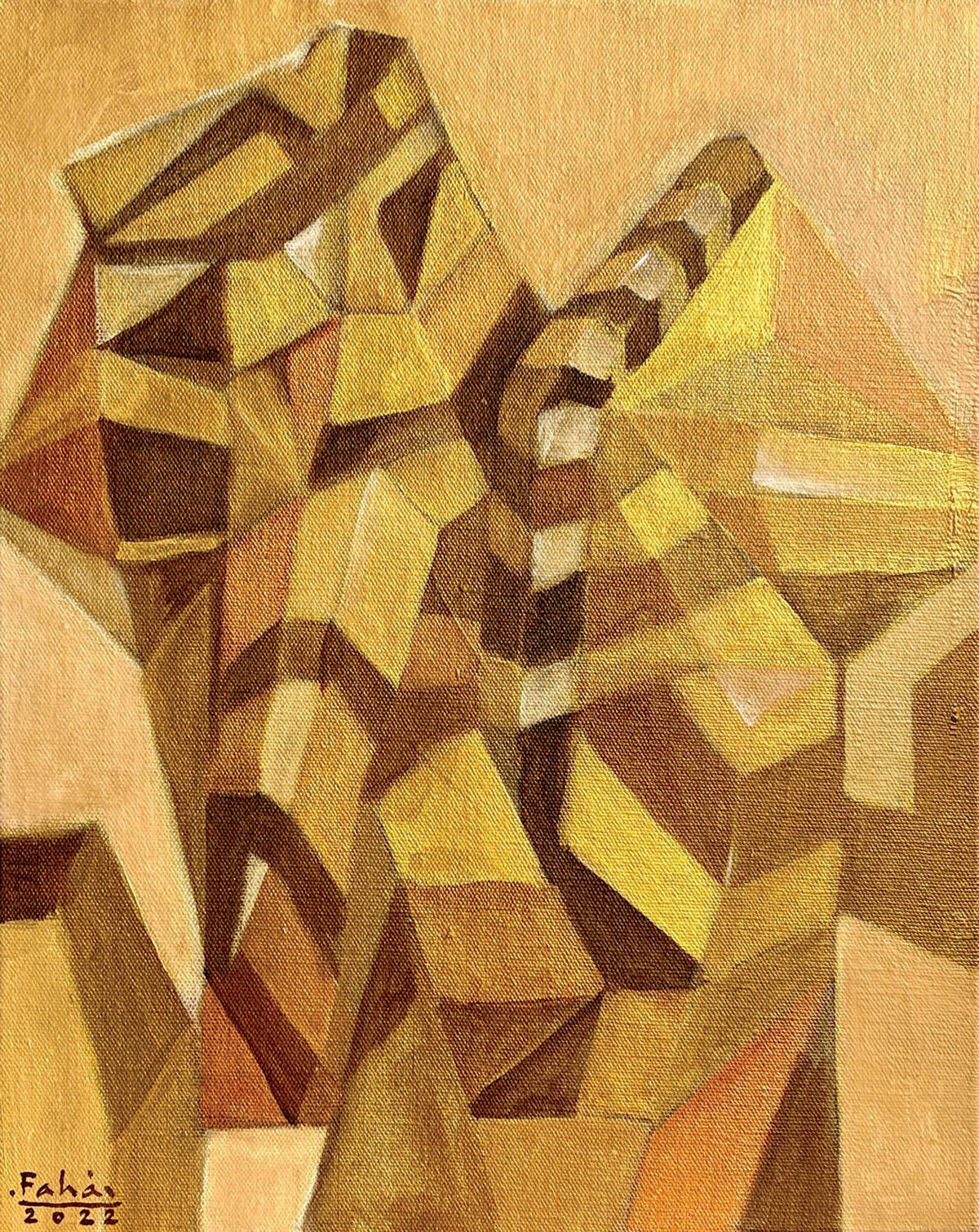 Tranh Phạm An Hải.  