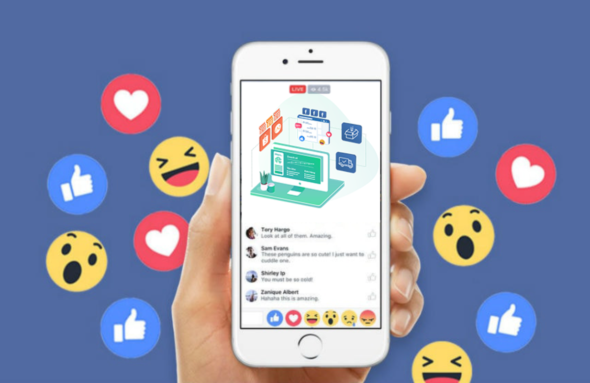 Xu hướng "livestream" để kinh doanh đang ngày càng phát triển. 