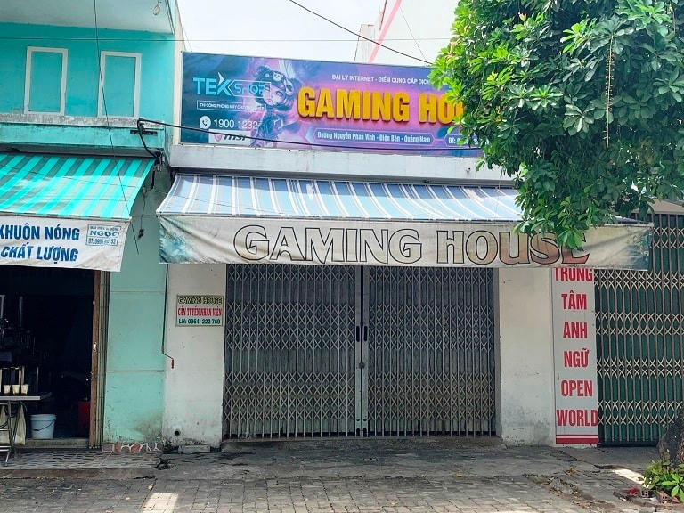 Quán internet Gaming House.
