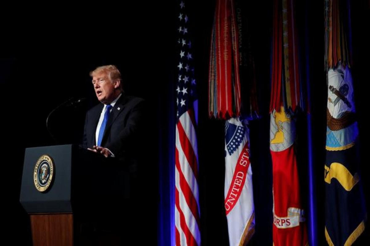 Tổng thống Mỹ Donald Trump. Ảnh: Reuters.  
