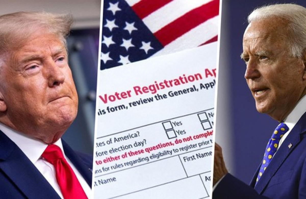 Hai ứng viên tranh cử Tổng thống Mỹ - Trump và Biden. (Ảnh: AP).