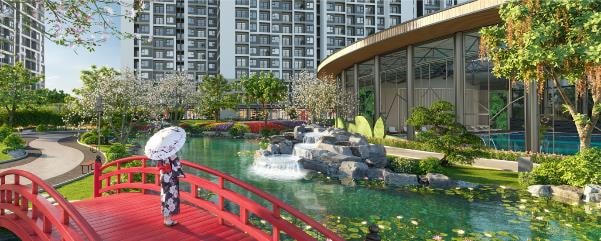 Phân khu The Sakura, Vinhomes Smart City sở hữu phong cách sống đúng chất Nhật Bản.