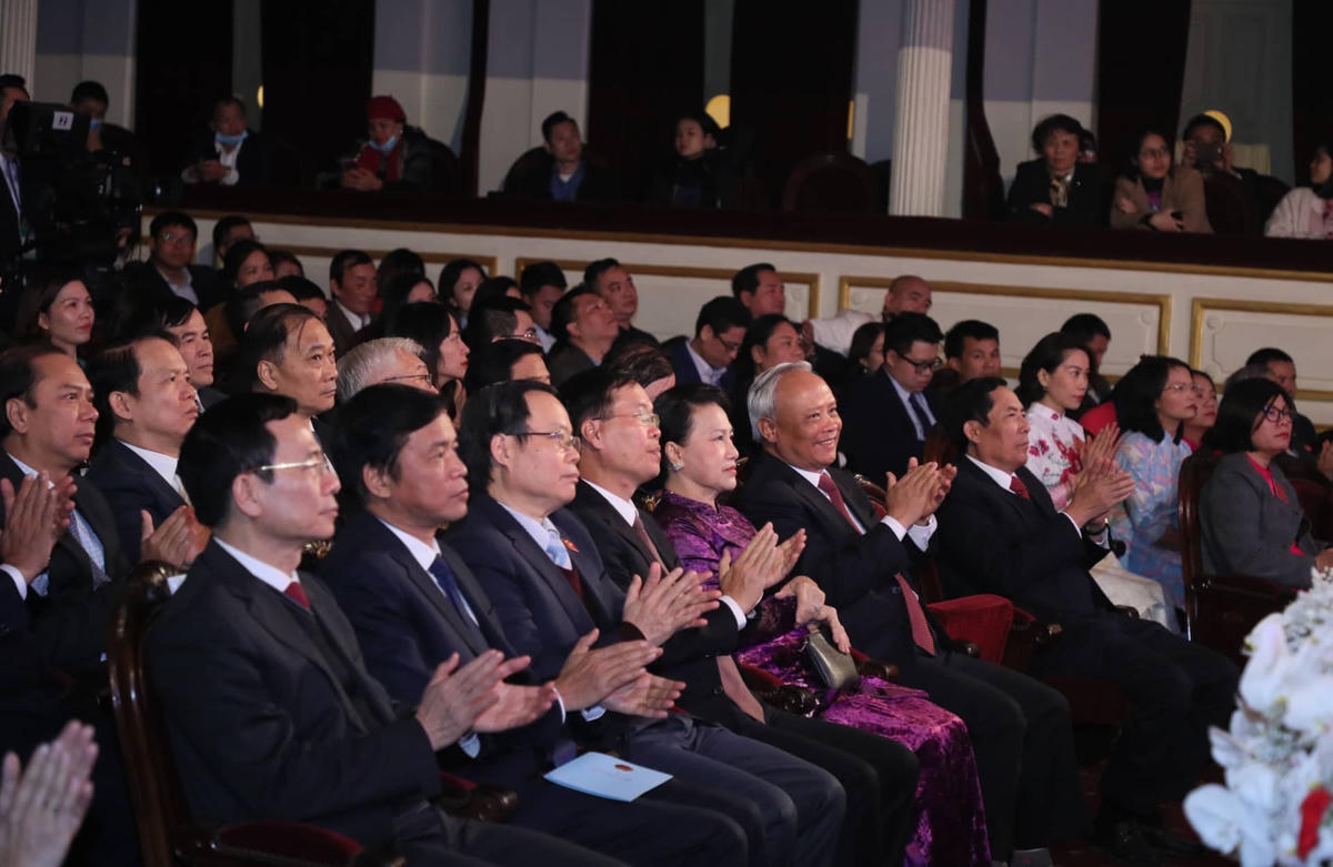 Các đại biểu tham dự Lễ trao giải. Ảnh: Quang Vinh.