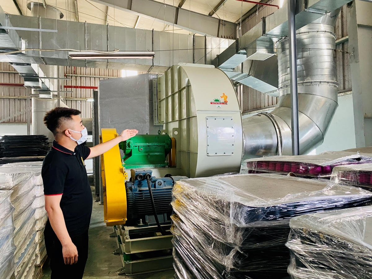 Công ty đã hoàn thành việc lắp đặt và đưa vào vận hành chính thức với hệ thống thiết bị xử lý khí, mùi.