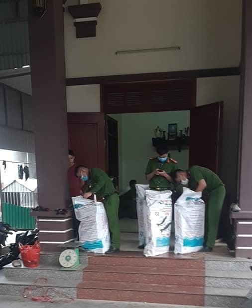 Số pháo công an thu giữ khi mở rộng vụ án.
