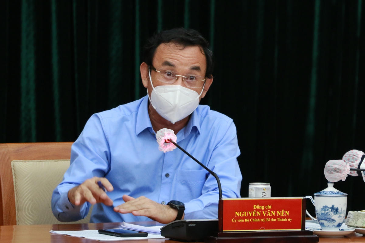 Bí thư Thành ủy TP HCM Nguyễn Văn Nên.