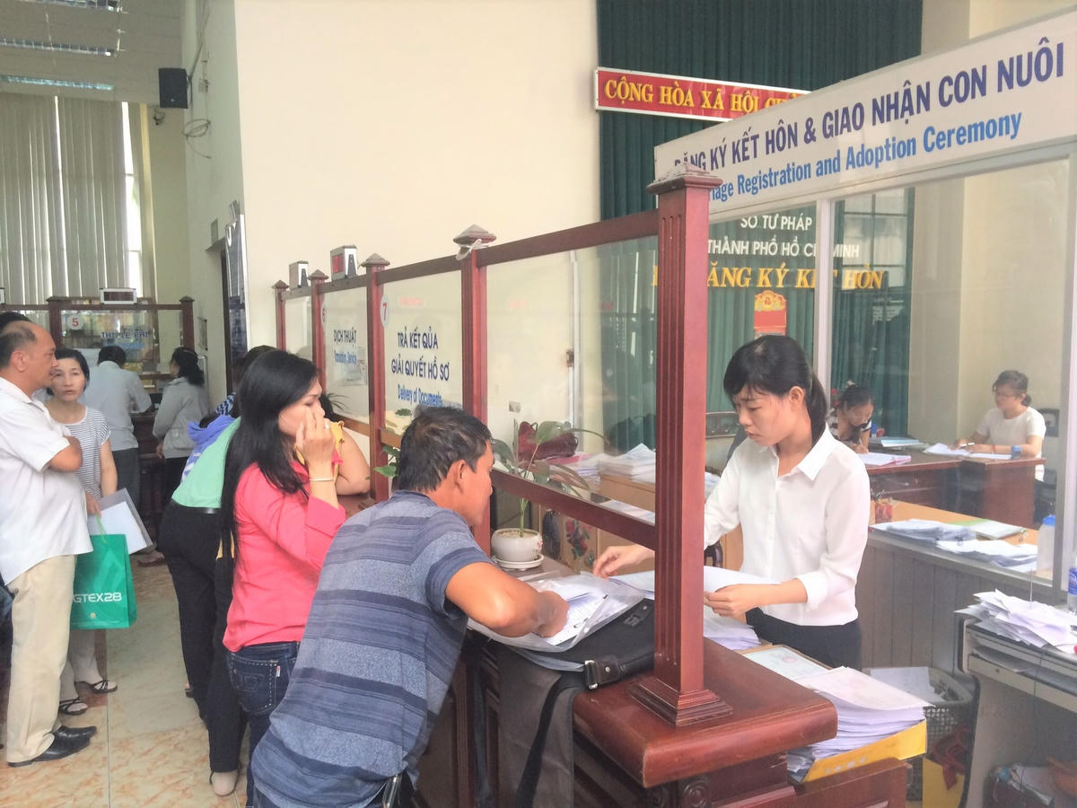 Thời gian qua, TP HCM đẩy mạnh cải cách thủ tục hành chính.