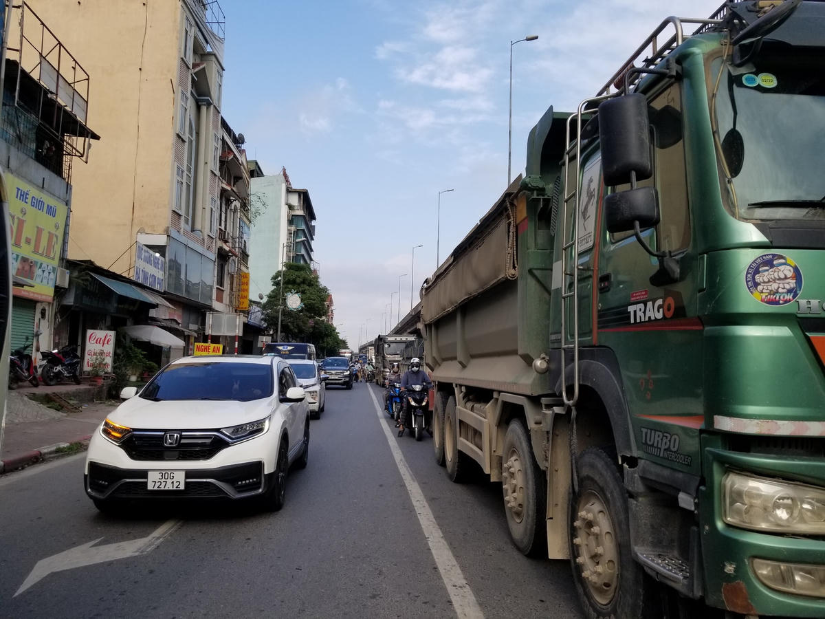 Dù được dự báo số lượng giao thông tăng vọt trong những ngày này, tuy nhiên giao thông cơ bản ổn định.