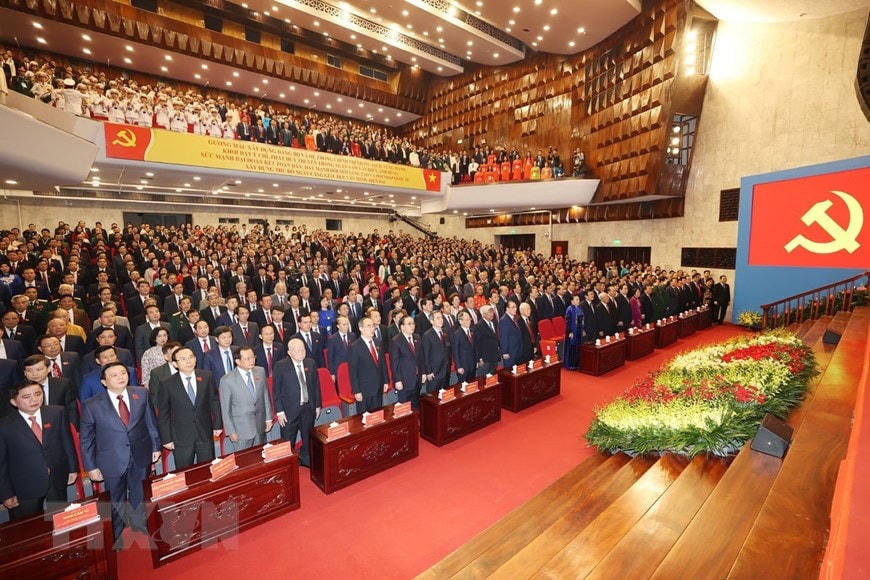 [ẢNH] Tổng Bí thư, Chủ tịch nước dự khai mạc Đại hội đại biểu Đảng bộ TP Hà Nội