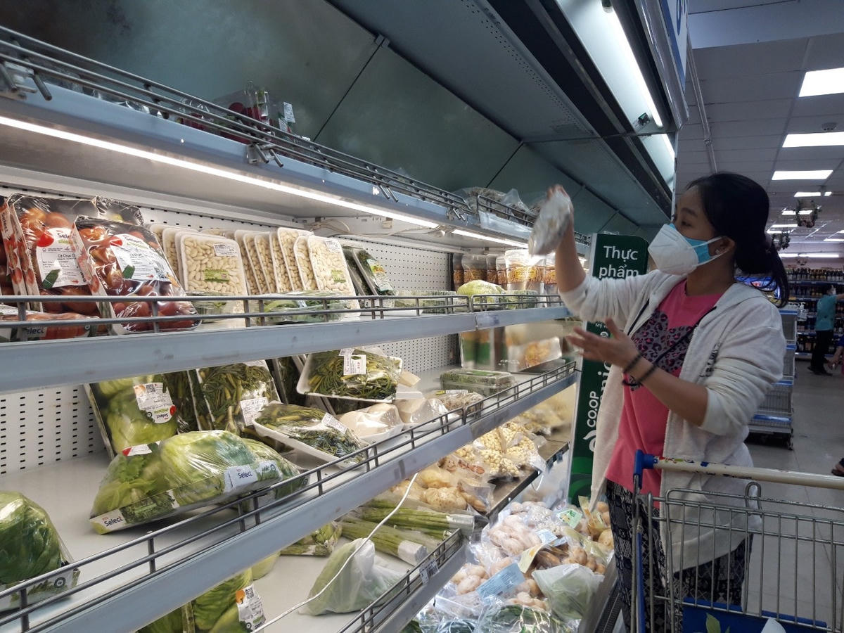 Rau củ quả là mặt hàng hút khách nhất hiện nay