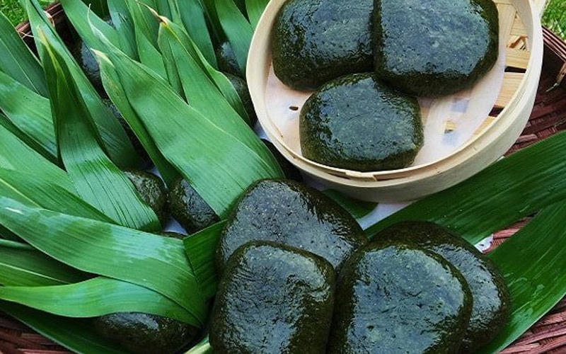 Độc đáo bánh ngải